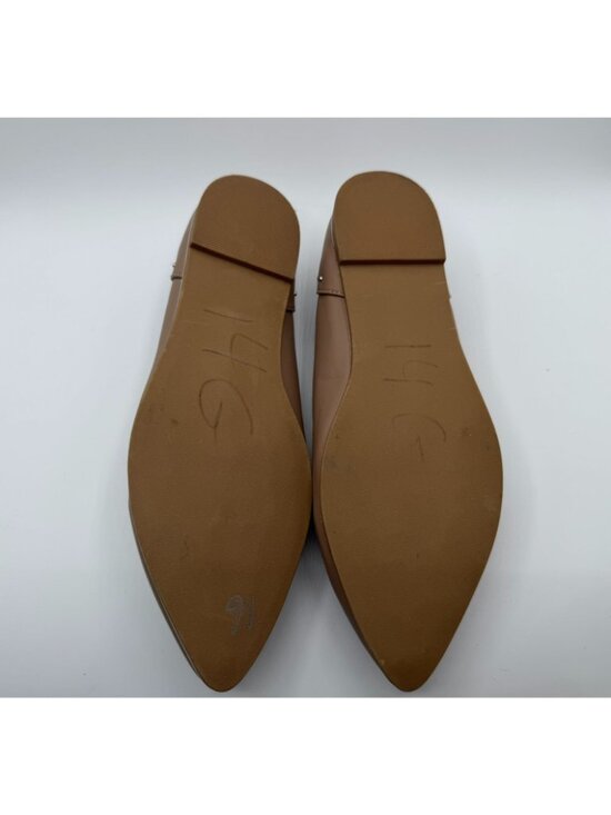 Rockport Tomatillo Ballet Flats Women Size 10W Tan Studded Pointed Toe Shoes - Picture 11 of 16